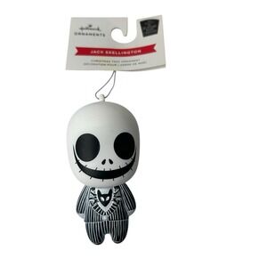 Hallmark‎ 2022 Jack Skellington The Nightmare Before Christmas Ornament Black